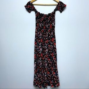 Lulu’s Floral Midi Dress size XS